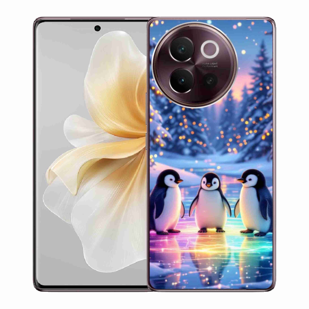 Gelový kryt mmCase na Vivo V40 Lite 5G - tučnáci