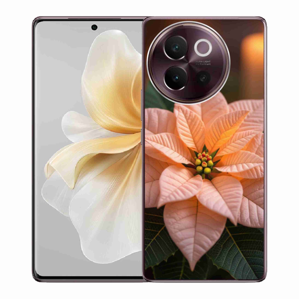 Gelový kryt mmCase na Vivo V40 Lite 5G - vánoční hvězda