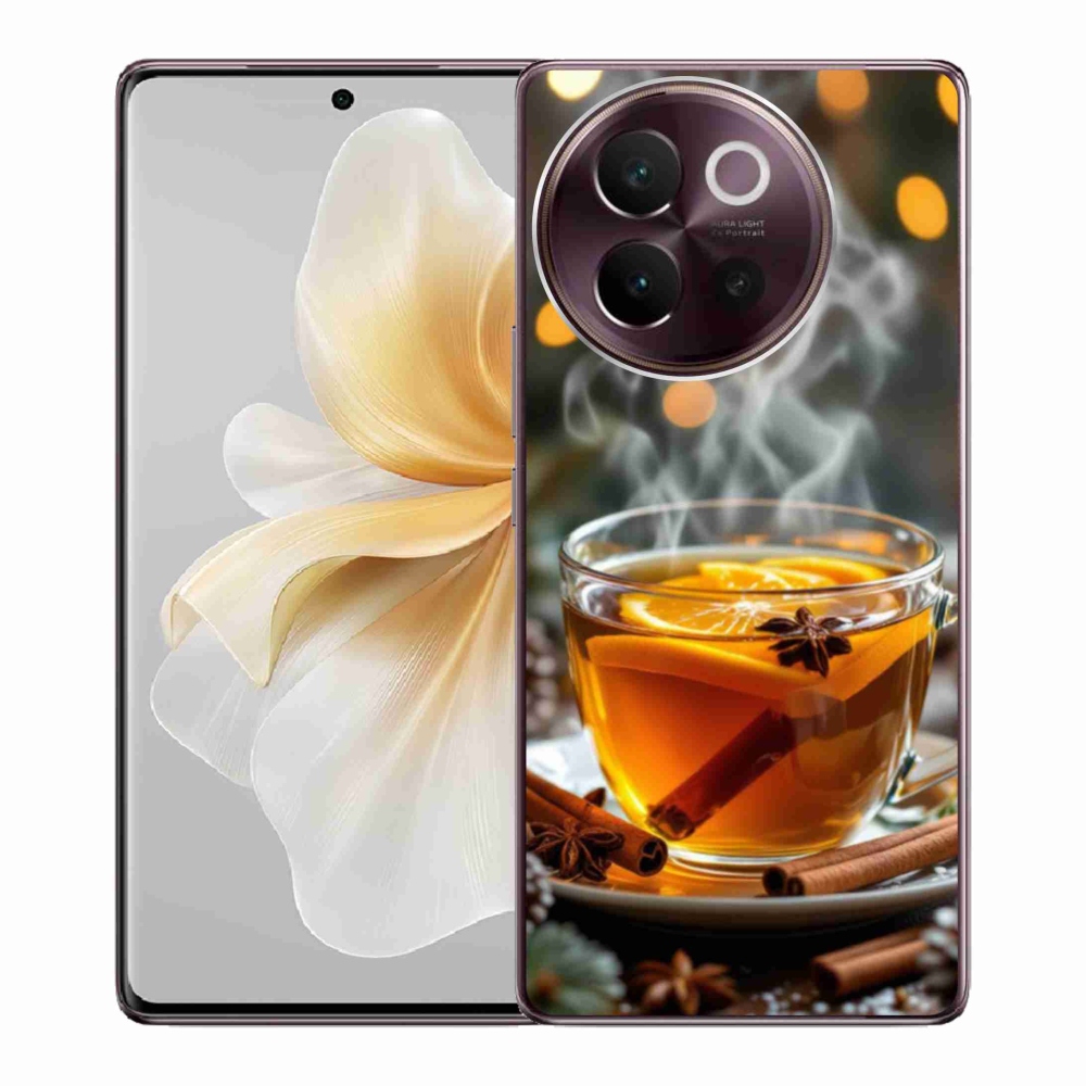 Gelový kryt mmCase na Vivo V40 Lite 5G - vánoční punč