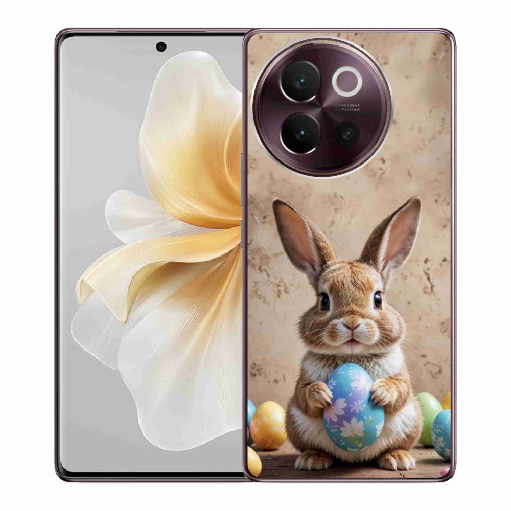 Gelový kryt mmCase na Vivo V40 Lite 5G - velikonoční králíček