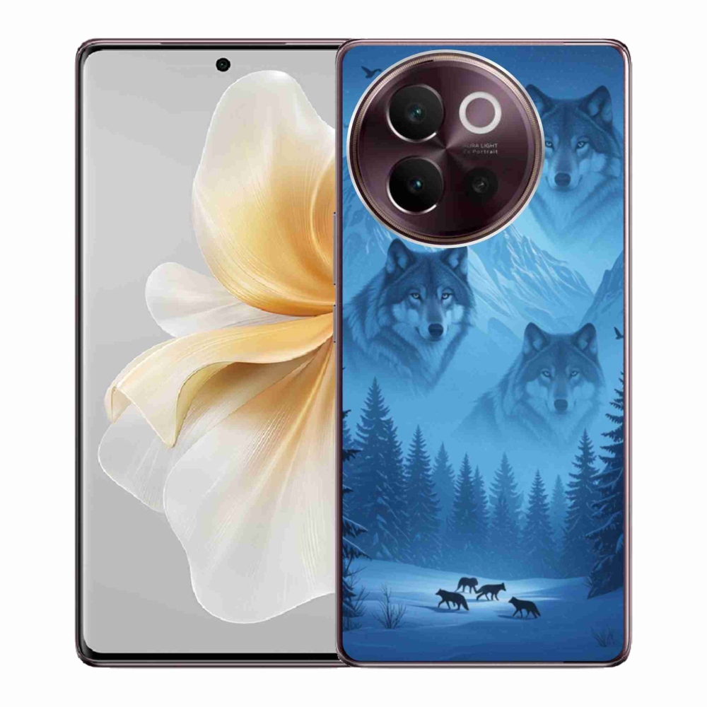 Gelový kryt mmCase na Vivo V40 Lite 5G - vlčí smečka