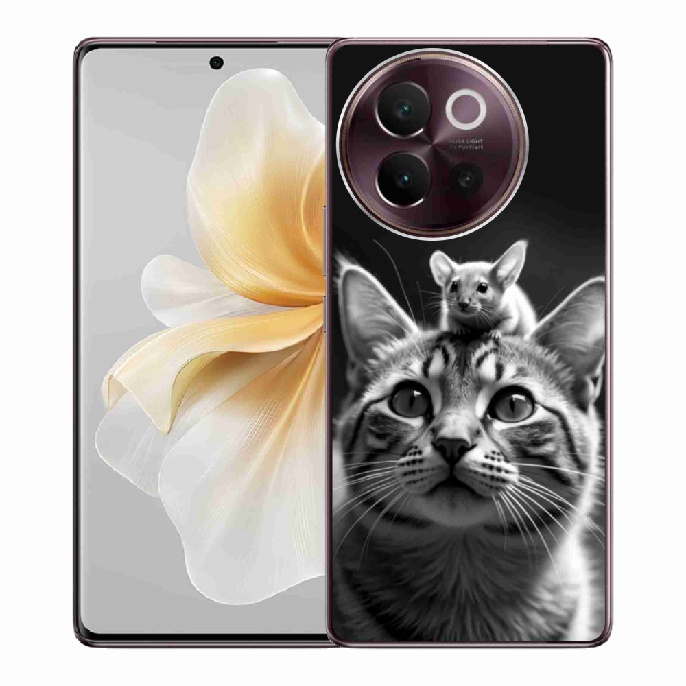 Gelový kryt mmCase na Vivo V40 Lite 5G - zvířecí přátelství 2