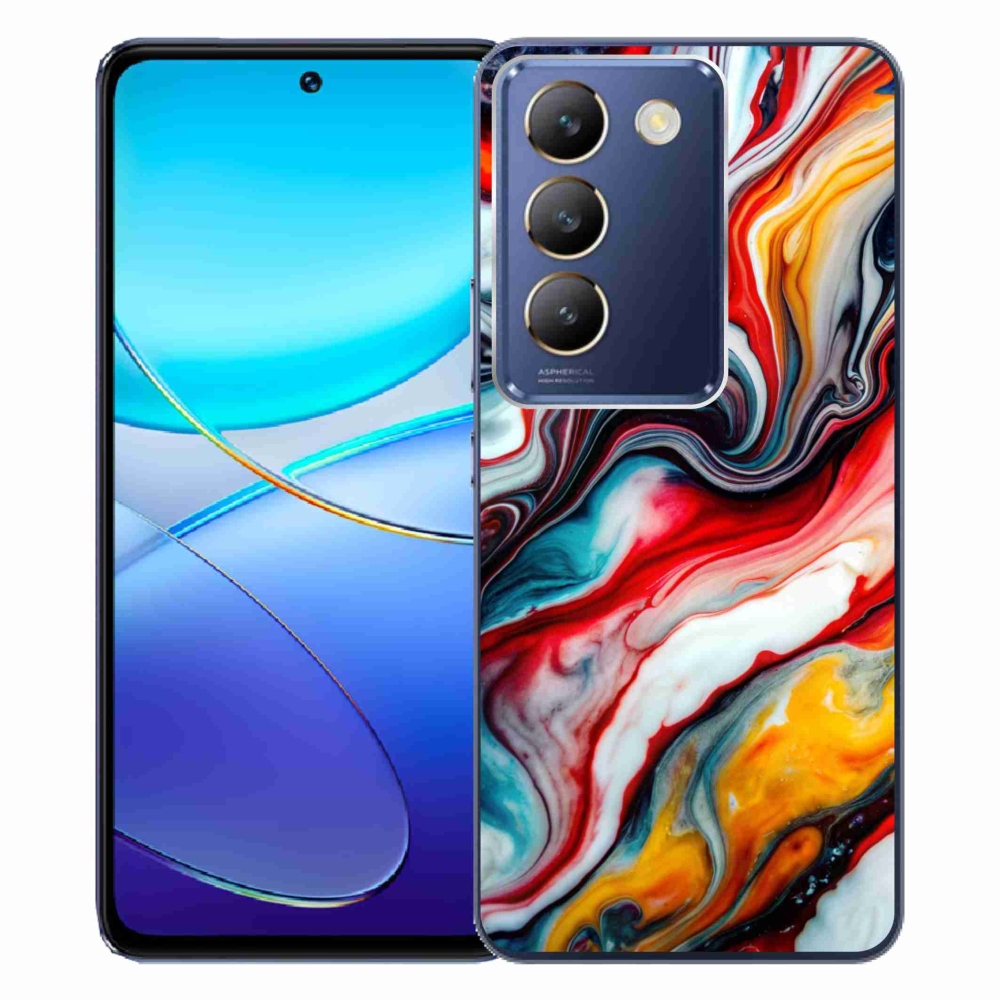 Gelový kryt mmCase na Vivo V40 SE/5G - abstraktní motiv 35