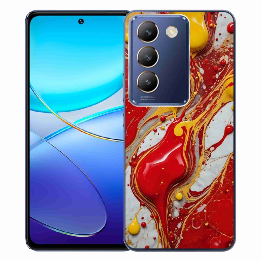Gelový kryt mmCase na Vivo V40 SE/5G - abstraktní motiv 42