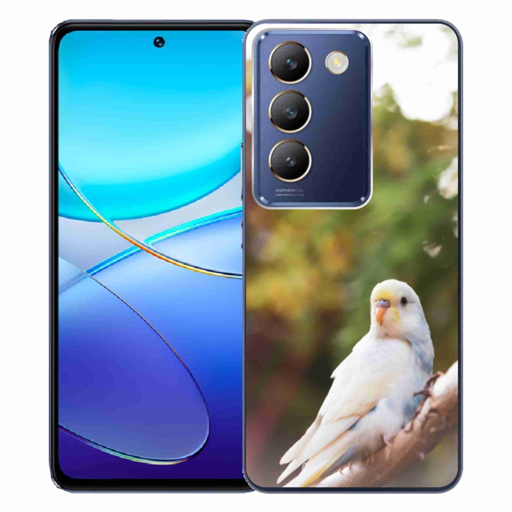 Gelový kryt mmCase na Vivo V40 SE/5G - andulka bílá