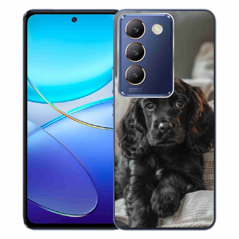 Gelový kryt mmCase na Vivo V40 SE/5G - anglický kokršpaněl