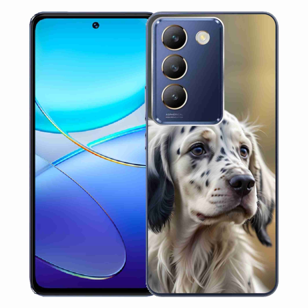 Gelový kryt mmCase na Vivo V40 SE/5G - anglický setr