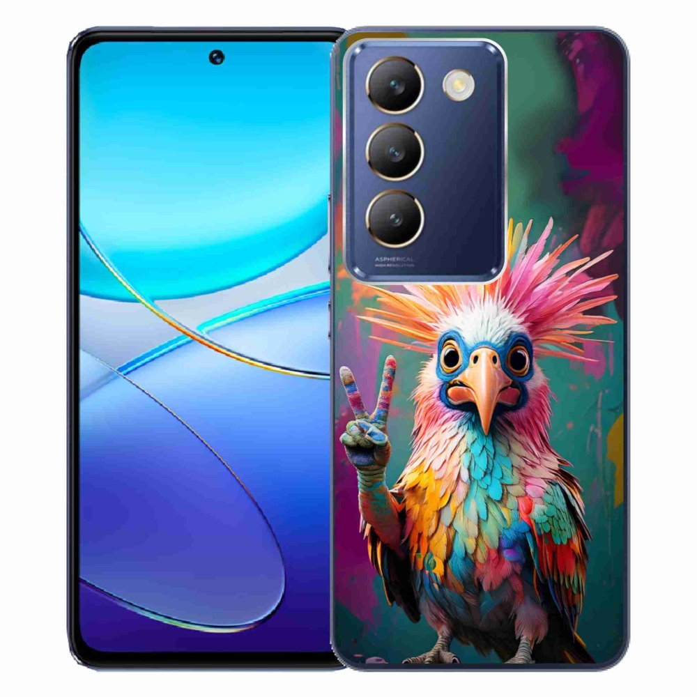 Gelový kryt mmCase na Vivo V40 SE/5G - barevný rebel