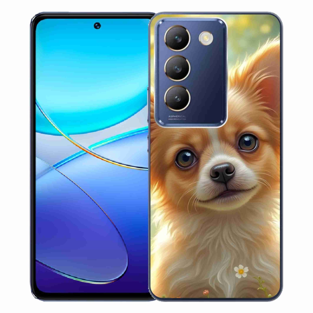 Gelový kryt mmCase na Vivo V40 SE/5G - čivava 5