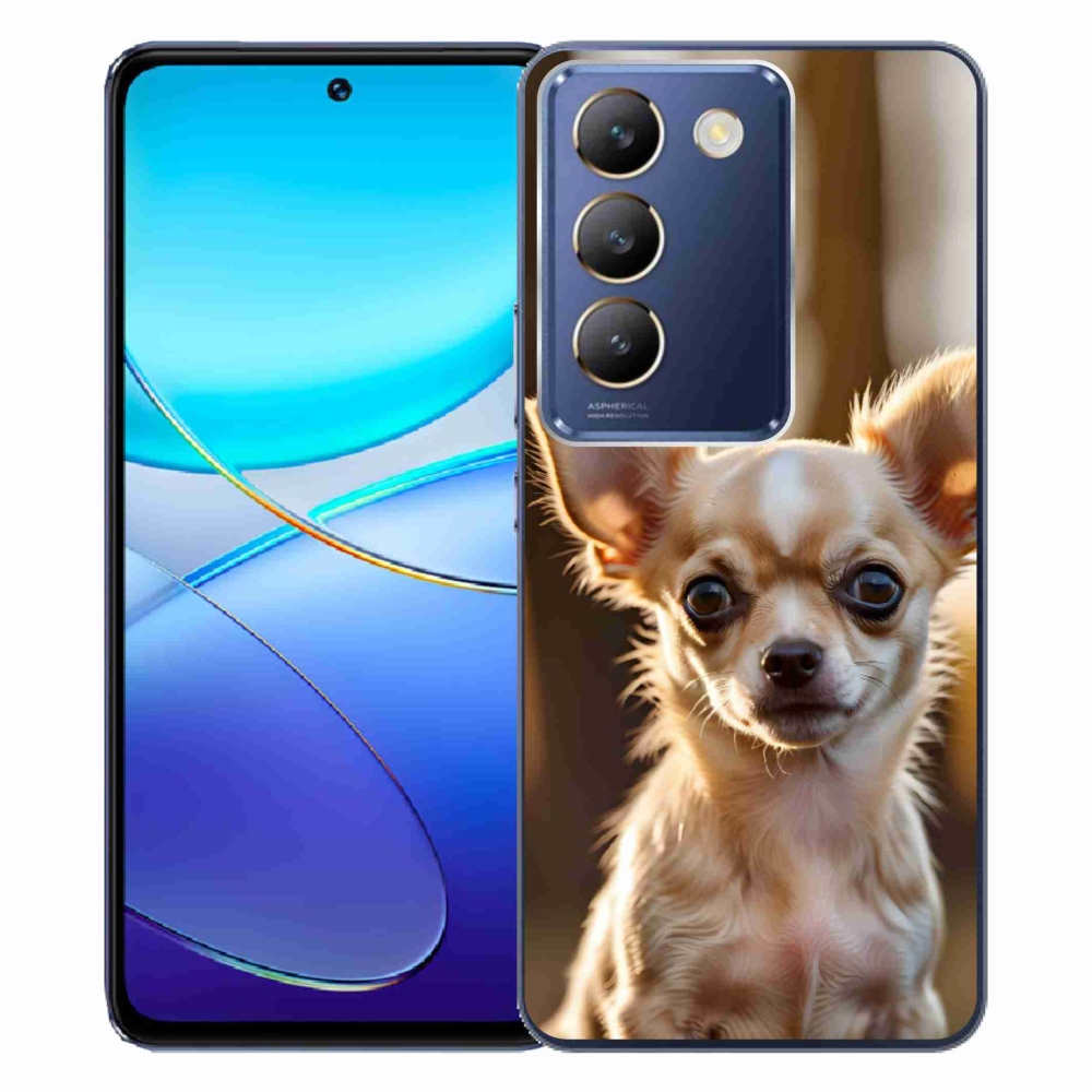 Gelový kryt mmCase na Vivo V40 SE/5G - čivava 6