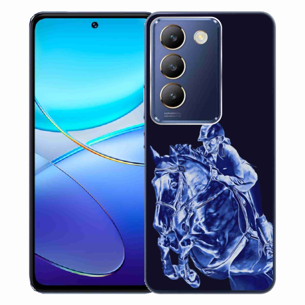 Gelový kryt mmCase na Vivo V40 SE/5G - dostihový kůň