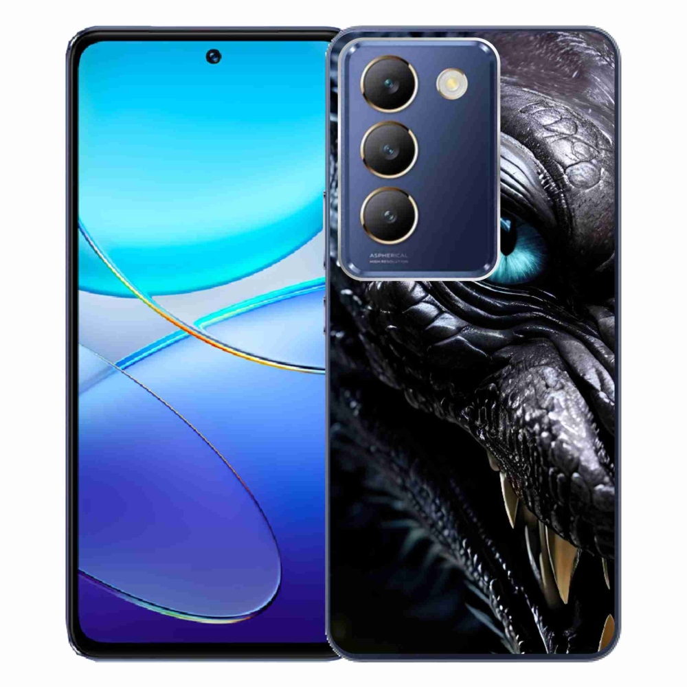 Gelový kryt mmCase na Vivo V40 SE/5G - dračí pohled