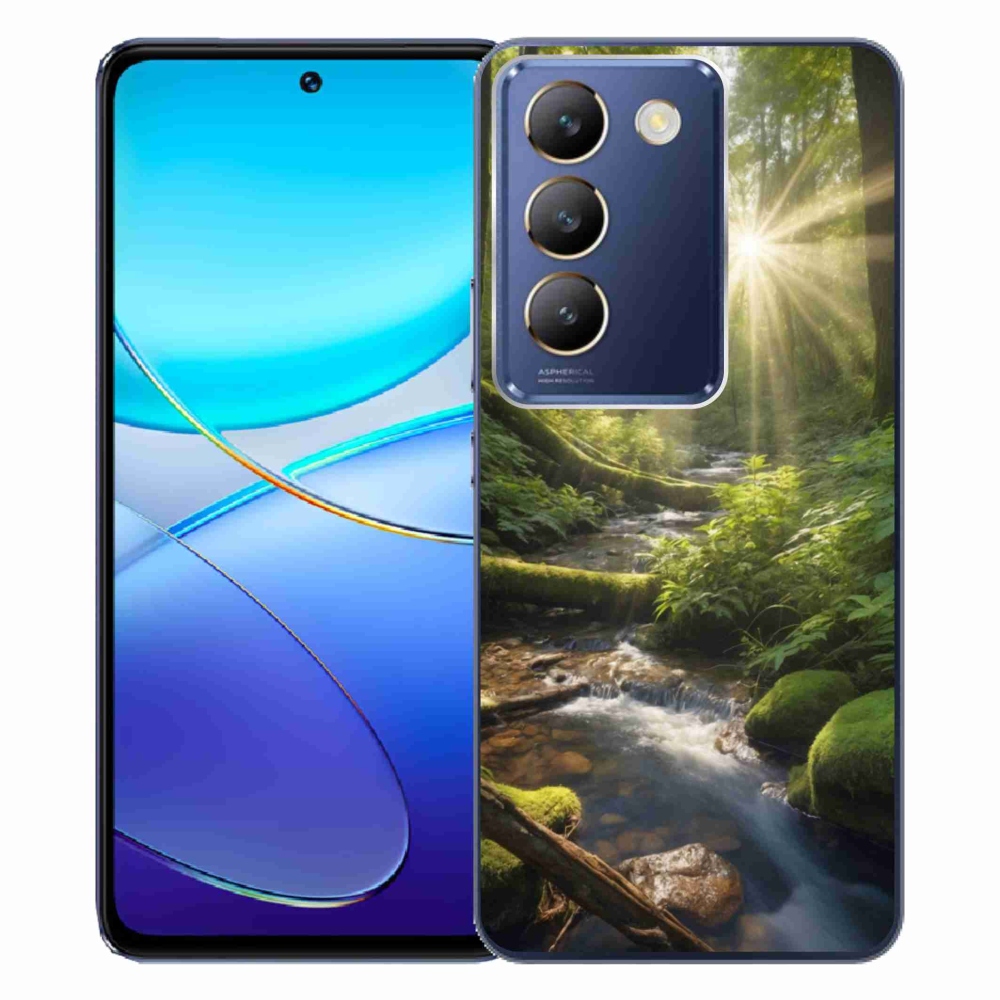 Gelový kryt mmCase na Vivo V40 SE/5G - hlubina lesa