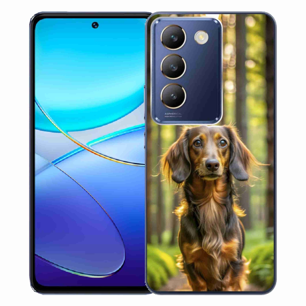 Gelový kryt mmCase na Vivo V40 SE/5G - jezevčík 4