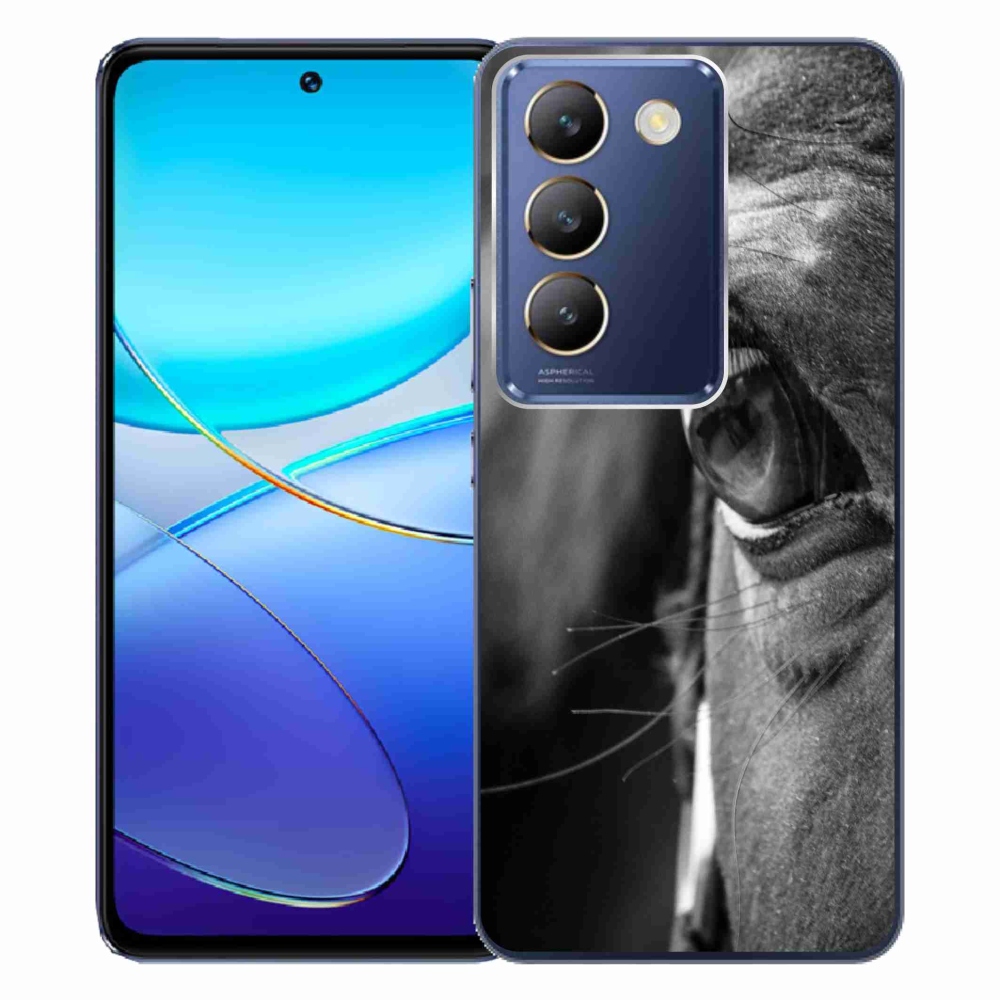 Gelový kryt mmCase na Vivo V40 SE/5G - koňský pohled