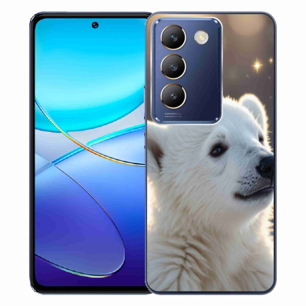 Gelový kryt mmCase na Vivo V40 SE/5G - lední medvěd