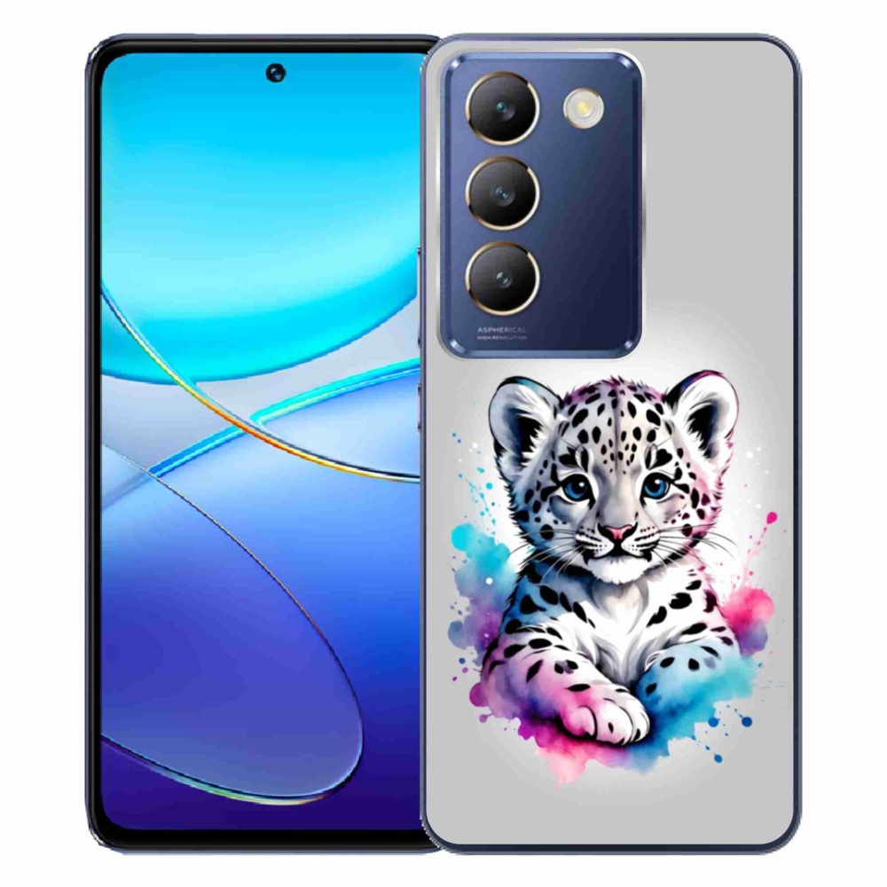 Gelový kryt mmCase na Vivo V40 SE/5G - levhartí mládě