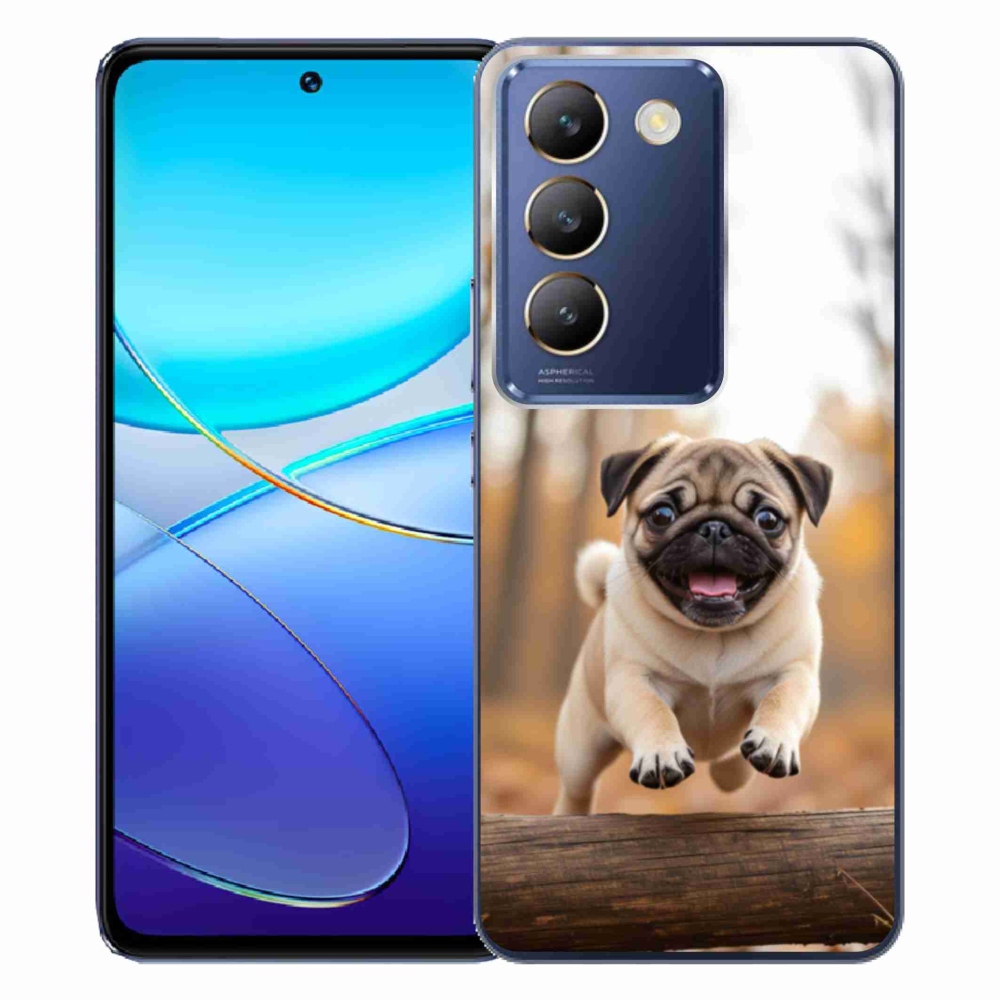 Gelový kryt mmCase na Vivo V40 SE/5G - mops 2