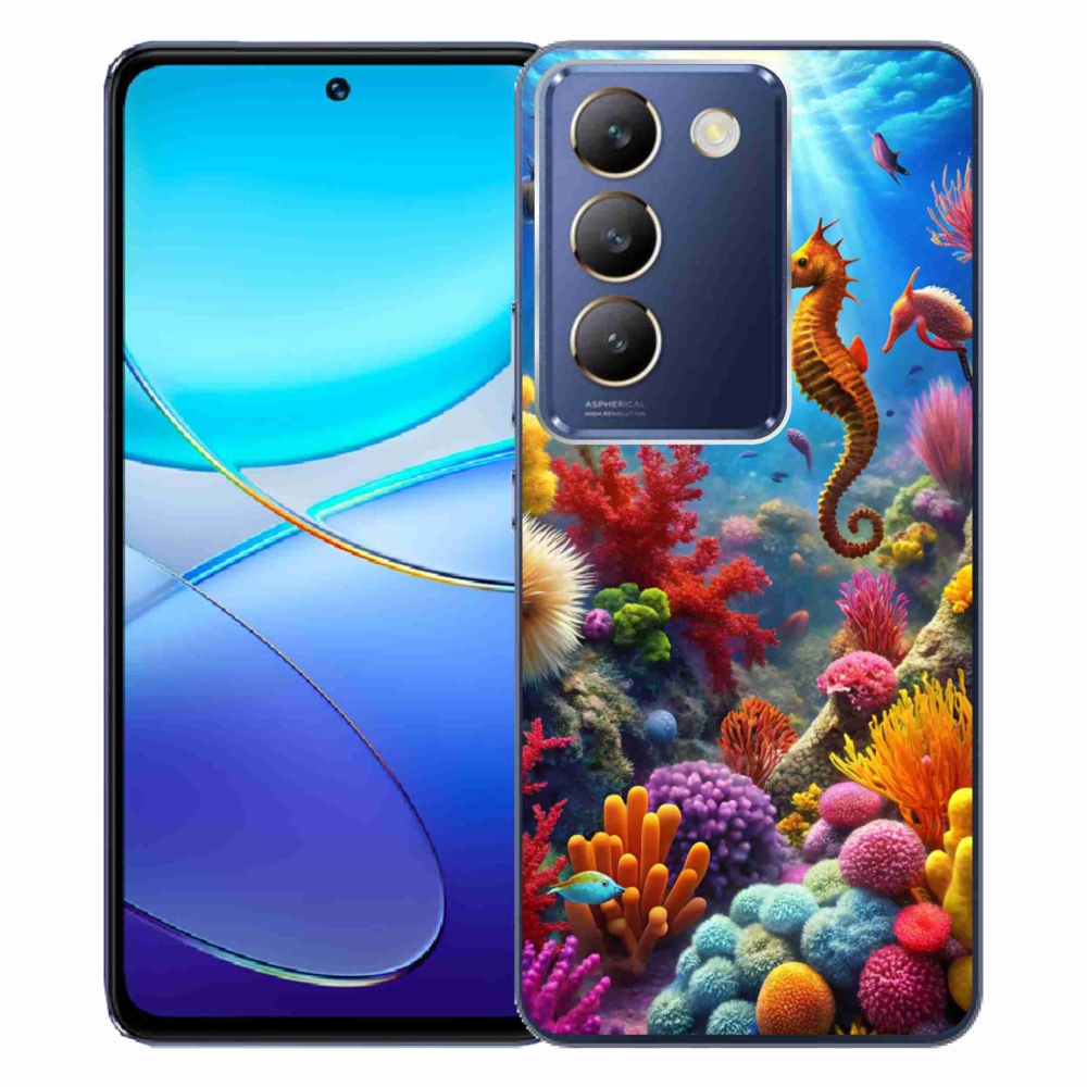 Gelový kryt mmCase na Vivo V40 SE/5G - mořský svět 3