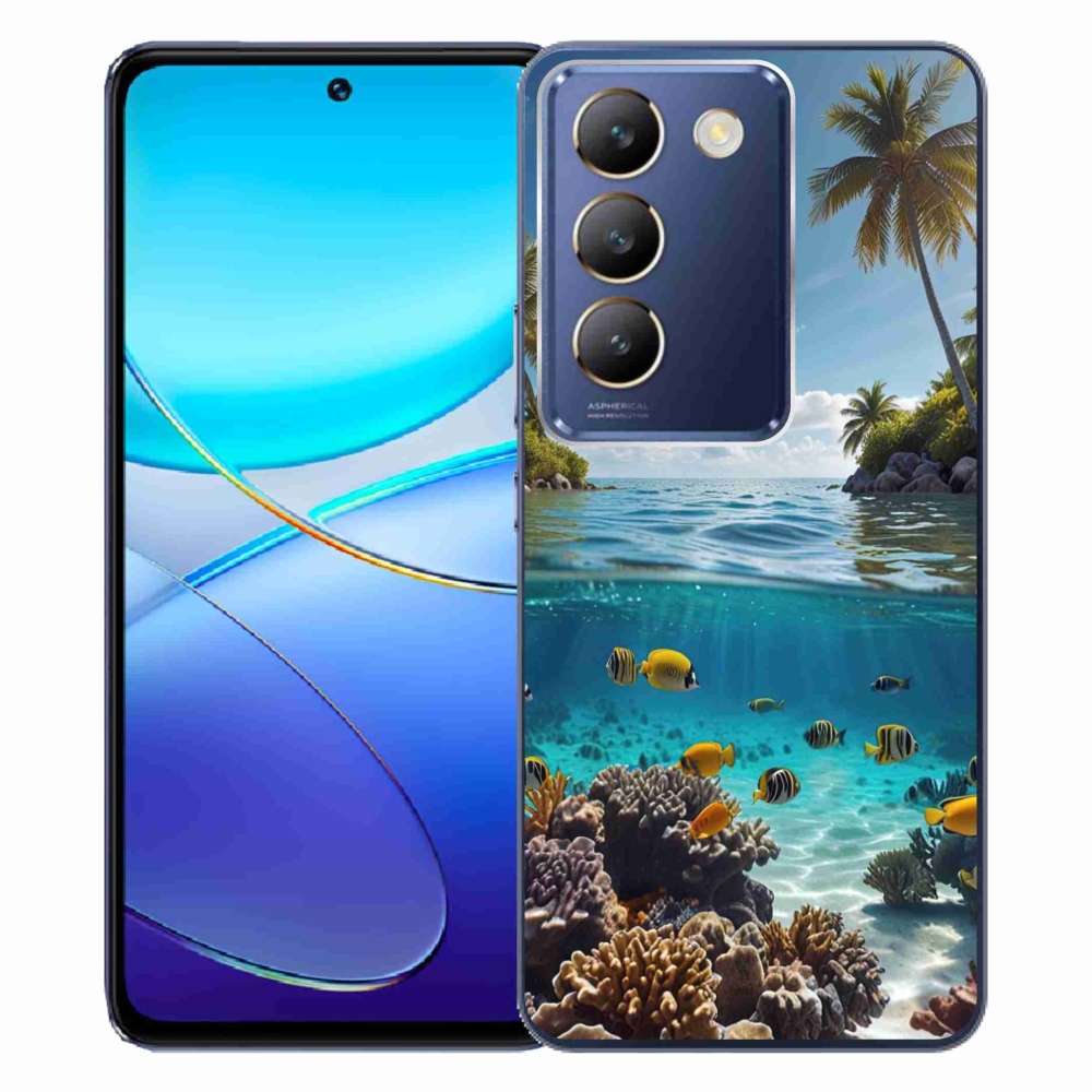 Gelový kryt mmCase na Vivo V40 SE/5G - mořský svět 4
