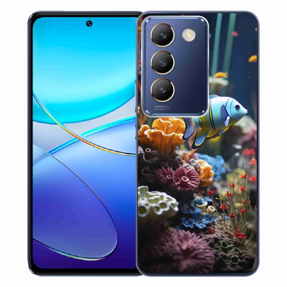 Gelový kryt mmCase na Vivo V40 SE/5G - mořský svět 5