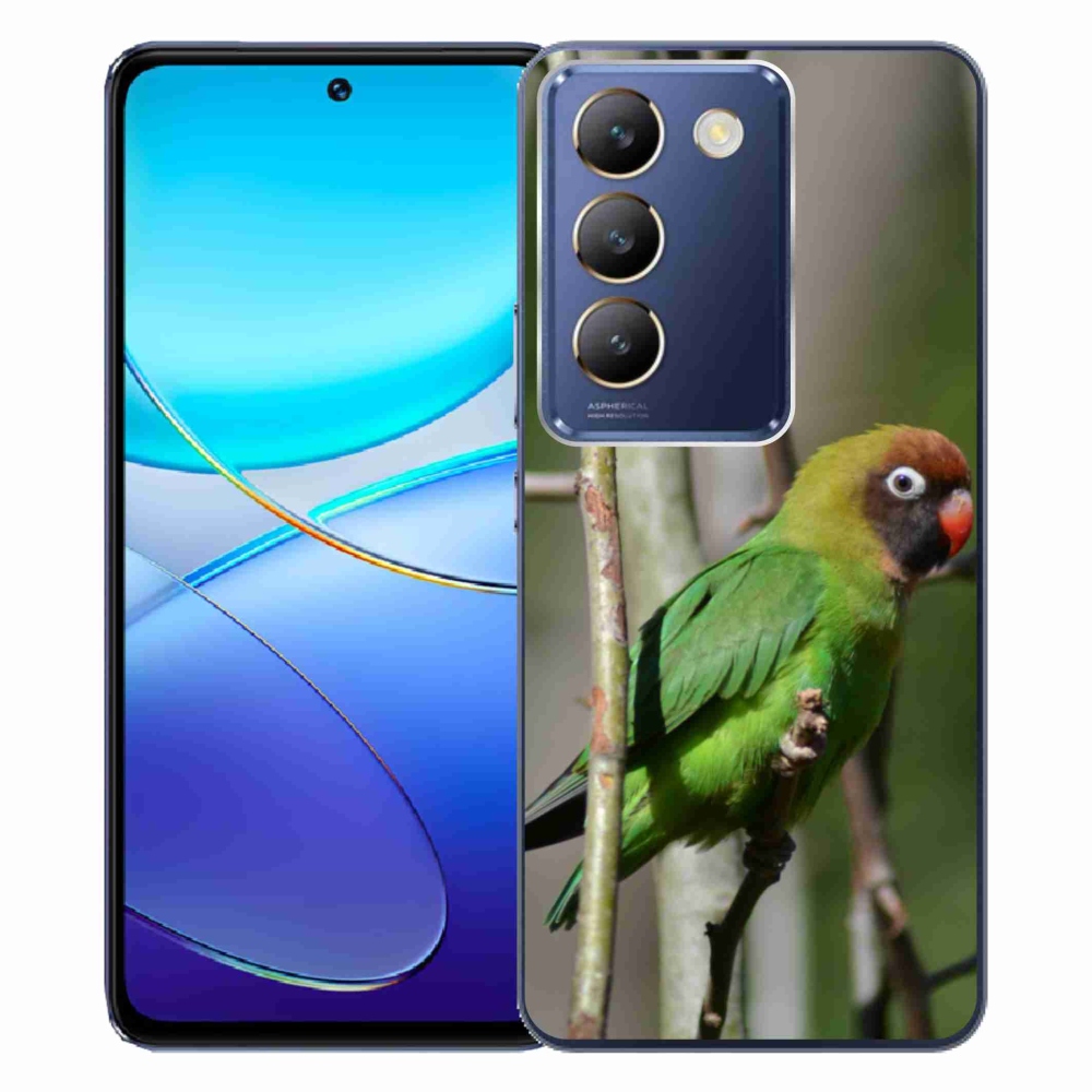 Gelový kryt mmCase na Vivo V40 SE/5G - papoušek agapornis