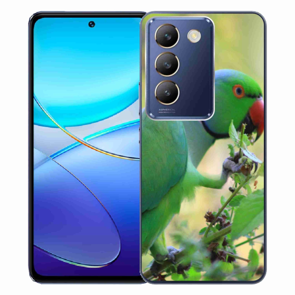 Gelový kryt mmCase na Vivo V40 SE/5G - papoušek alexandr