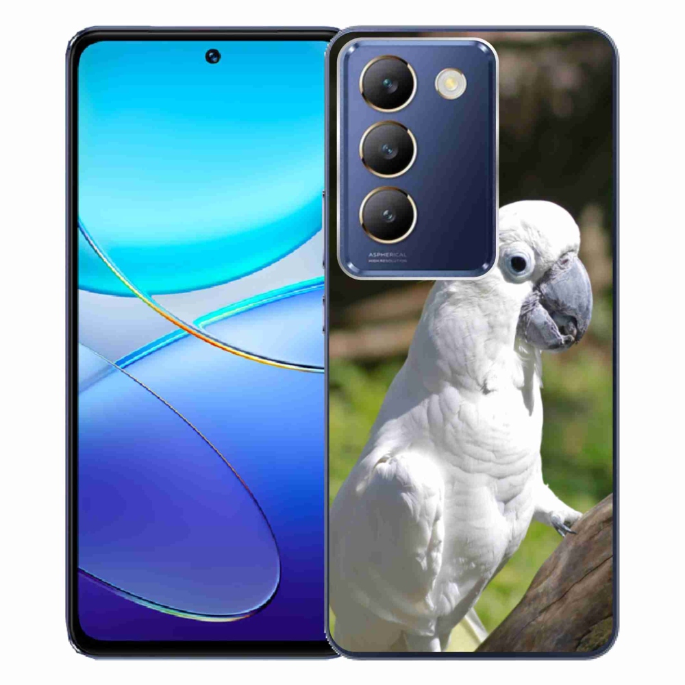 Gelový kryt mmCase na Vivo V40 SE/5G - papoušek kakadu 2