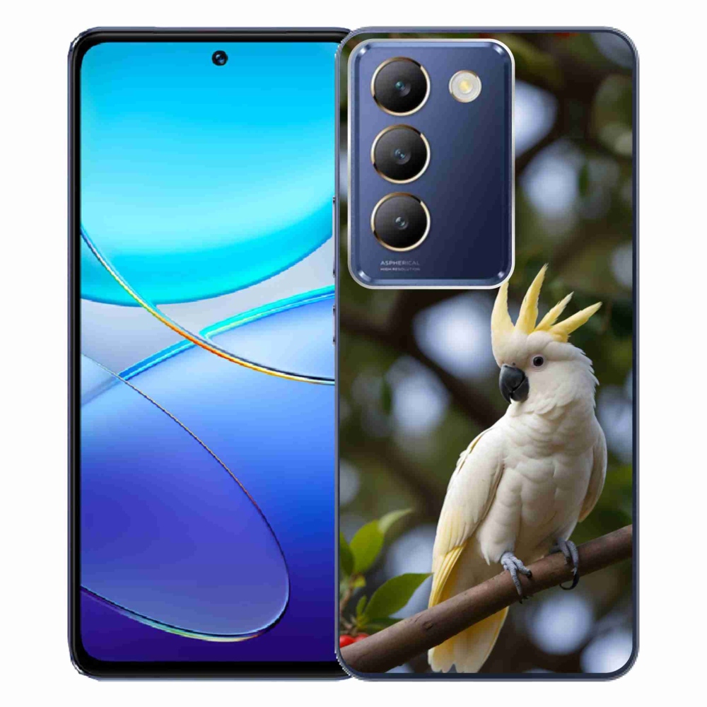 Gelový kryt mmCase na Vivo V40 SE/5G - papoušek kakadu 3