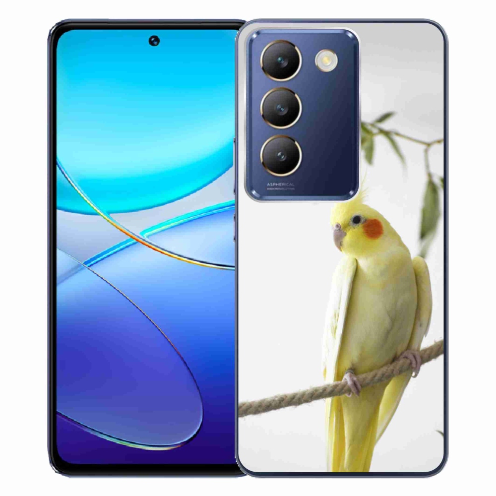 Gelový kryt mmCase na Vivo V40 SE/5G - papoušek korela chocholatá