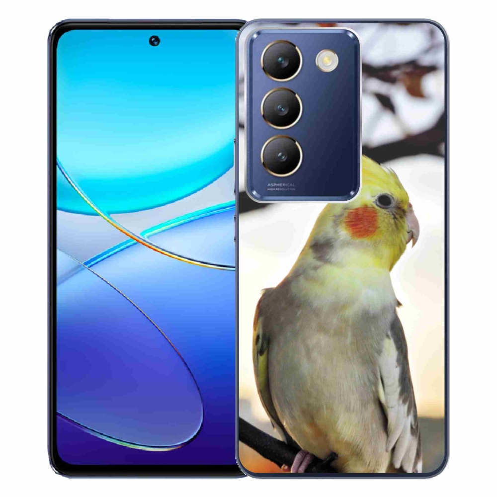 Gelový kryt mmCase na Vivo V40 SE/5G - papoušek korela