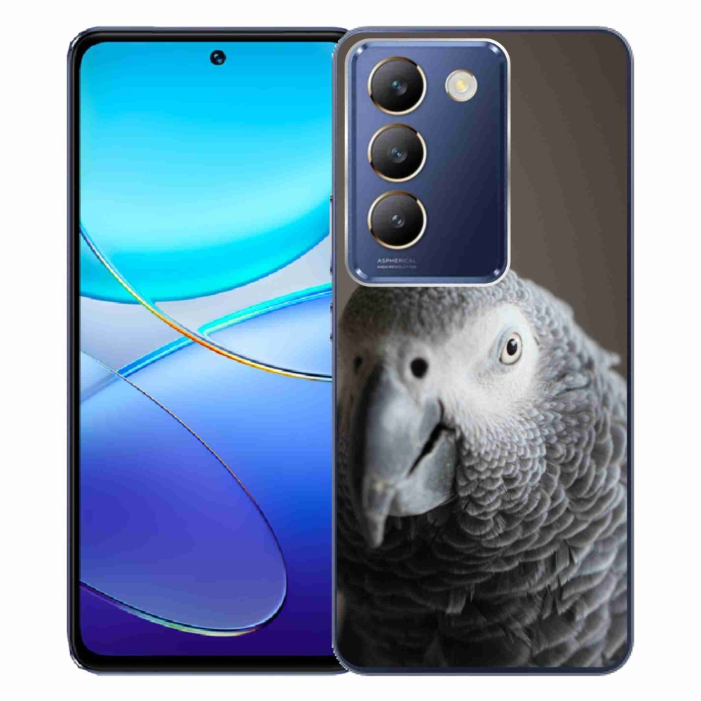 Gelový kryt mmCase na Vivo V40 SE/5G - papoušek žako 2