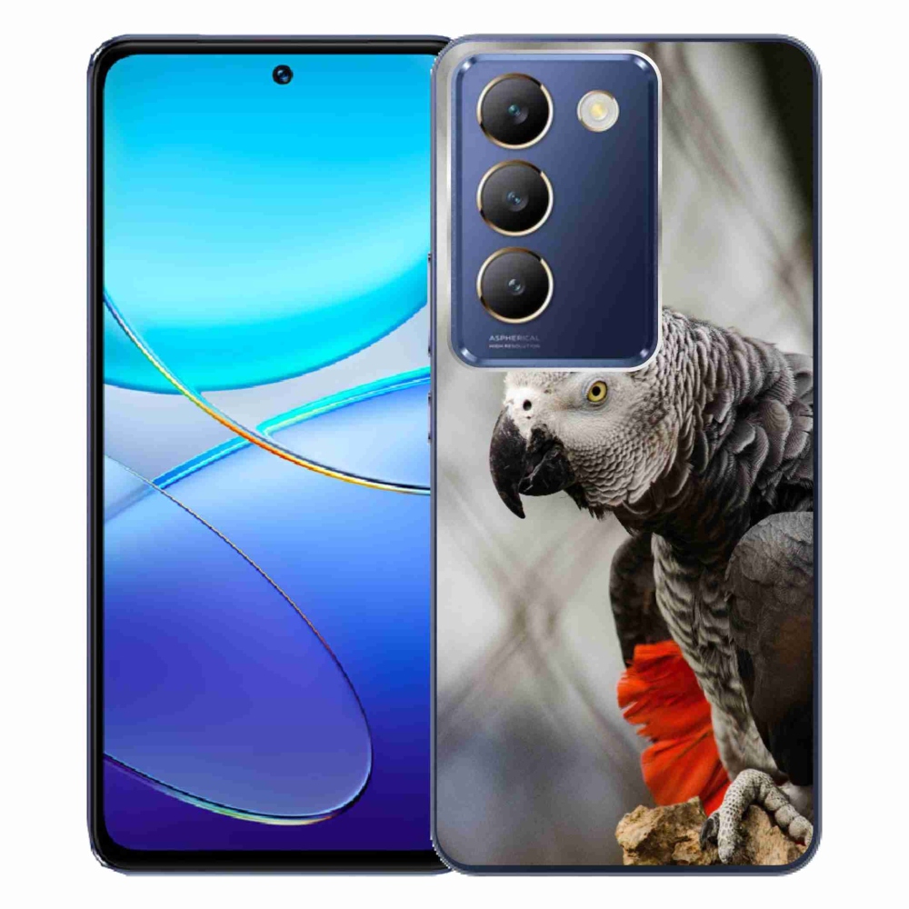 Gelový kryt mmCase na Vivo V40 SE/5G - papoušek žako 3
