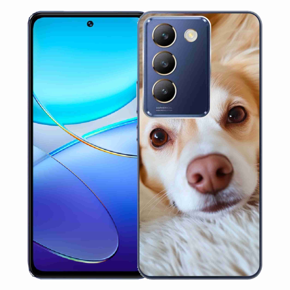 Gelový kryt mmCase na Vivo V40 SE/5G - Roztomilá čivava