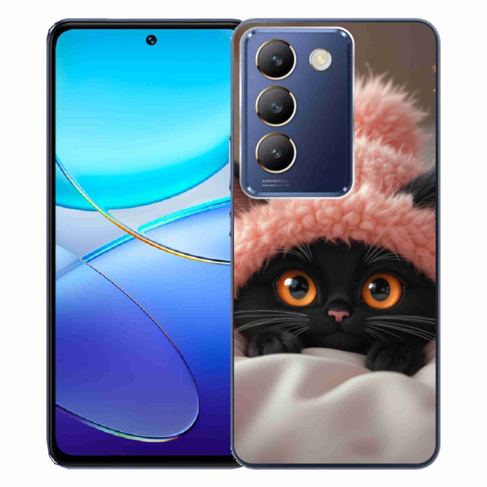 Gelový kryt mmCase na Vivo V40 SE/5G - roztomilé kotě 7