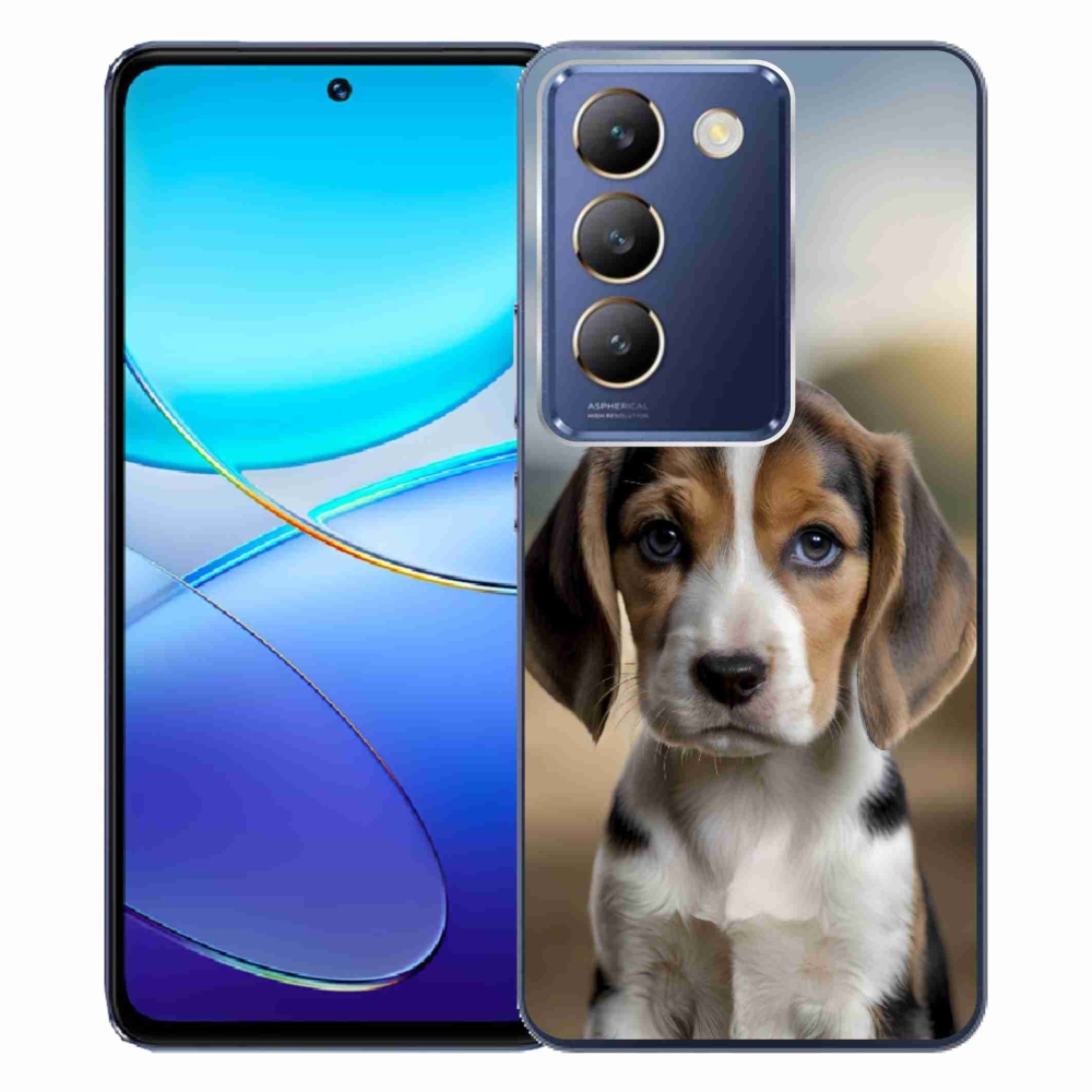 Gelový kryt mmCase na Vivo V40 SE/5G - roztomilý bígl