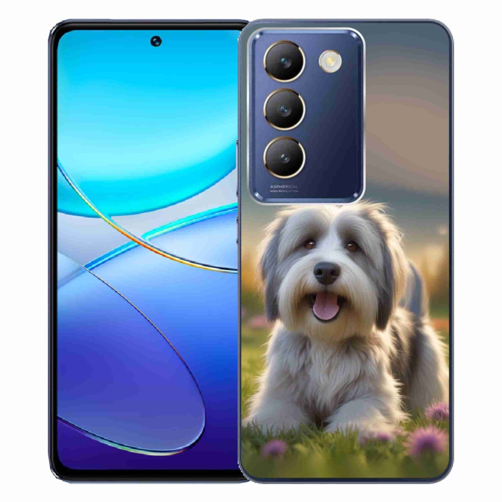 Gelový kryt mmCase na Vivo V40 SE/5G - roztomilý havanský psík