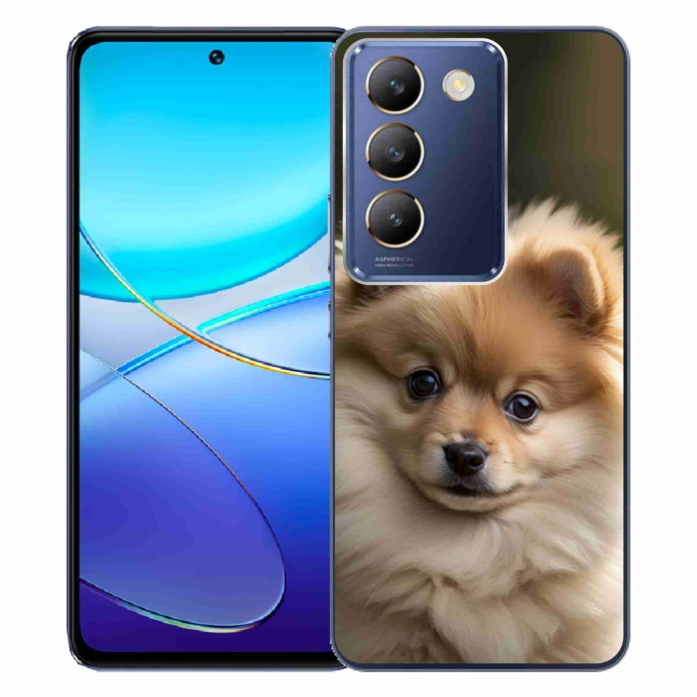 Gelový kryt mmCase na Vivo V40 SE/5G - roztomilý pomeranian 2