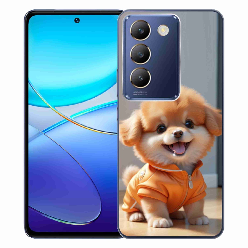 Gelový kryt mmCase na Vivo V40 SE/5G - roztomilý pomeranian v mikině