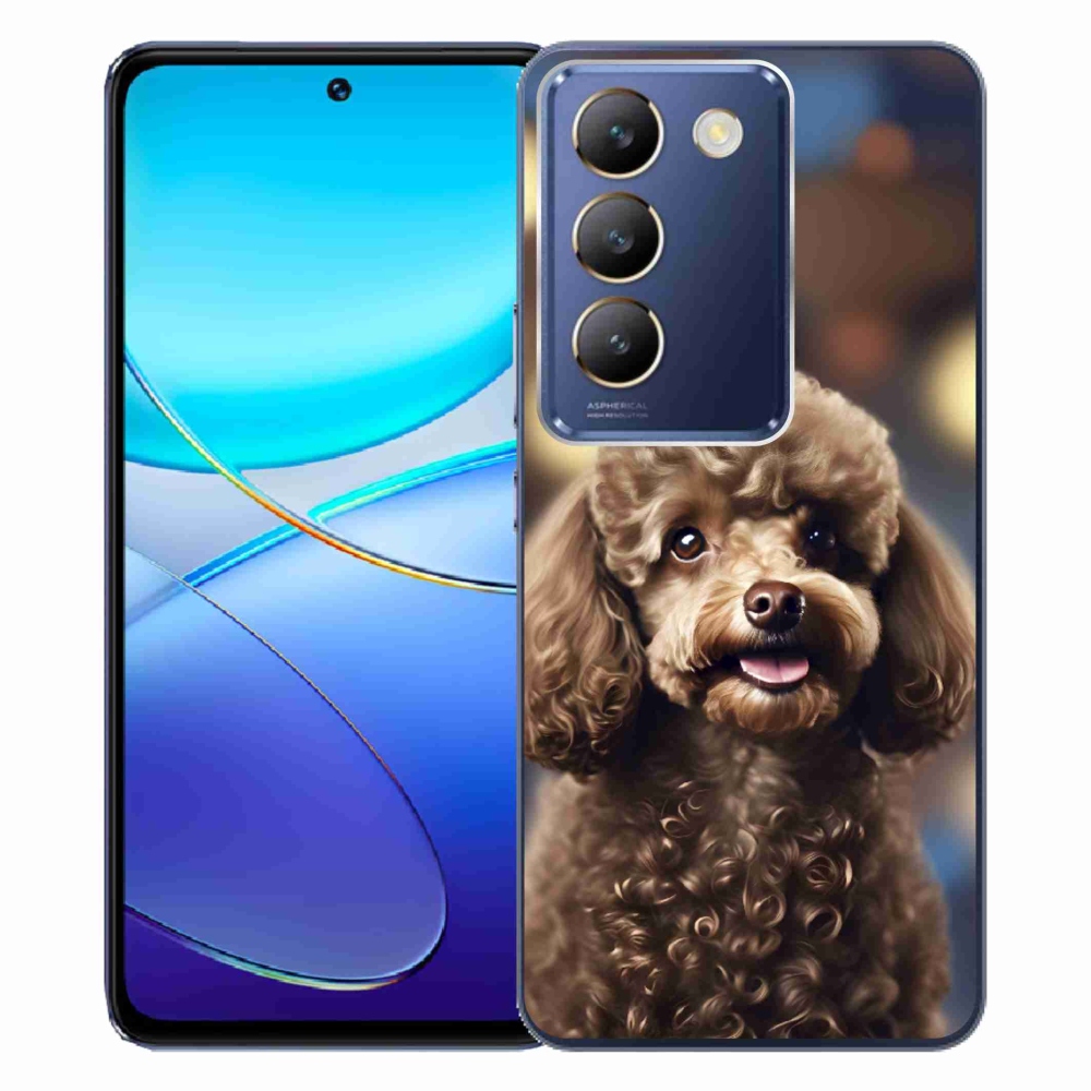 Gelový kryt mmCase na Vivo V40 SE/5G - roztomilý pudl