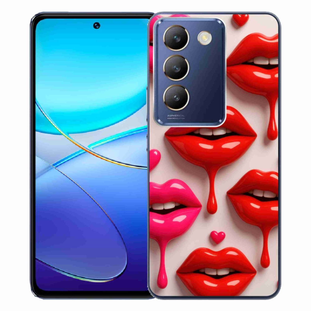Gelový kryt mmCase na Vivo V40 SE/5G - rty 2