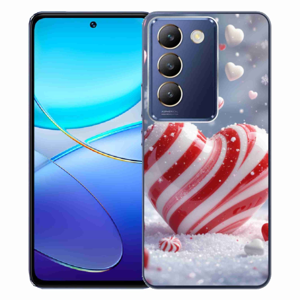 Gelový kryt mmCase na Vivo V40 SE/5G - sladké srdce