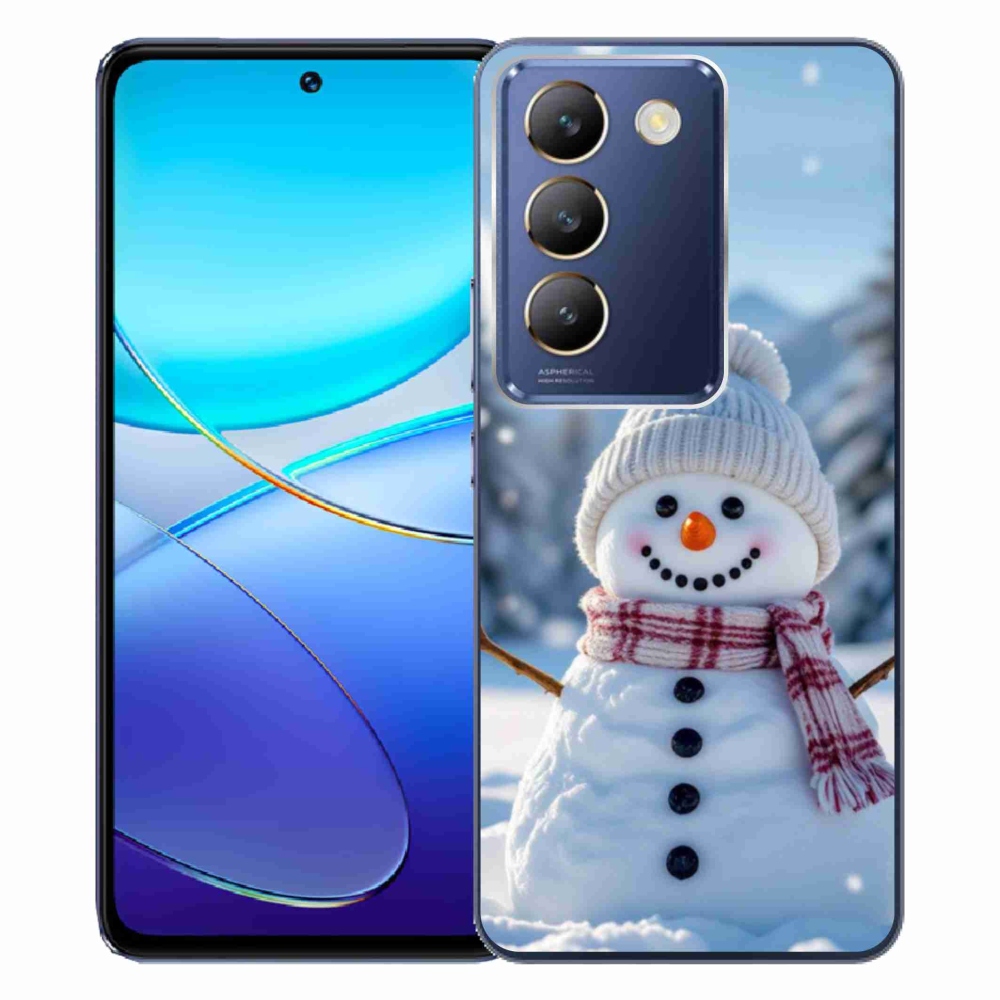 Gelový kryt mmCase na Vivo V40 SE/5G - sněhulák 3