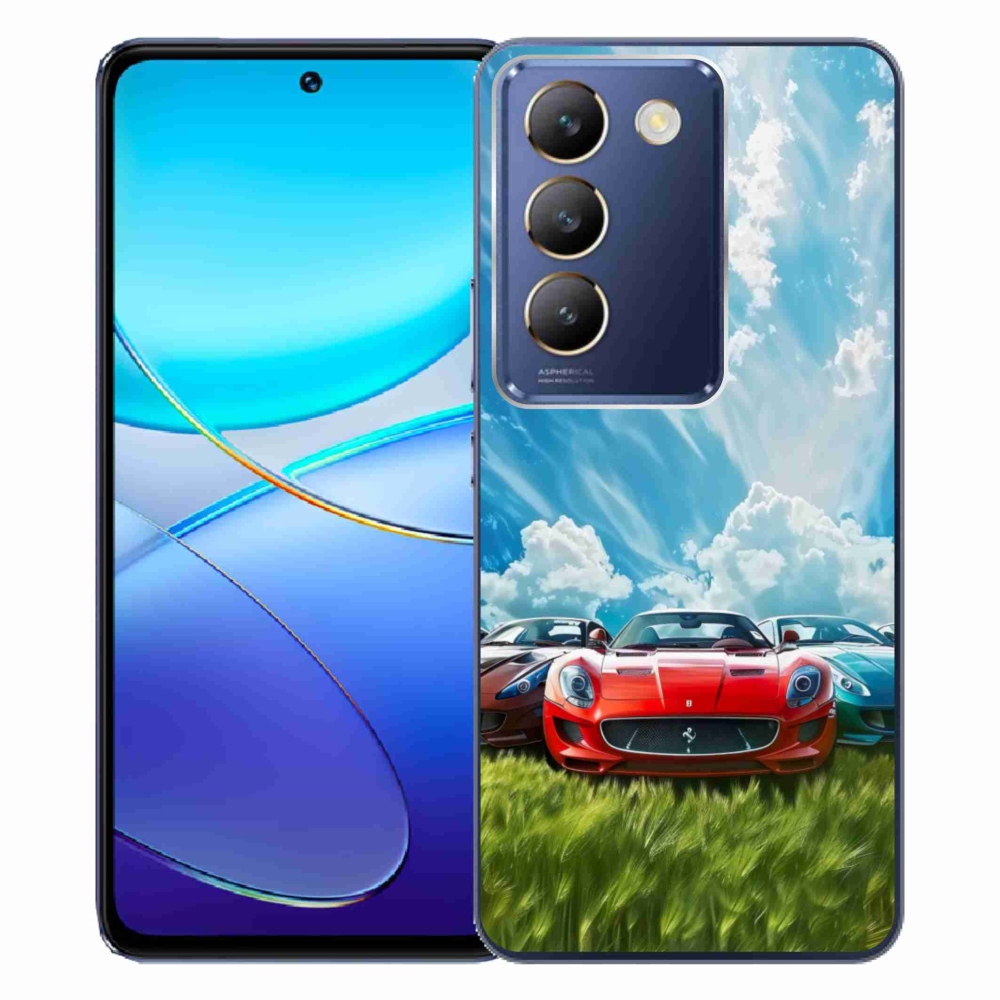 Gelový kryt mmCase na Vivo V40 SE/5G - sportovní vozy