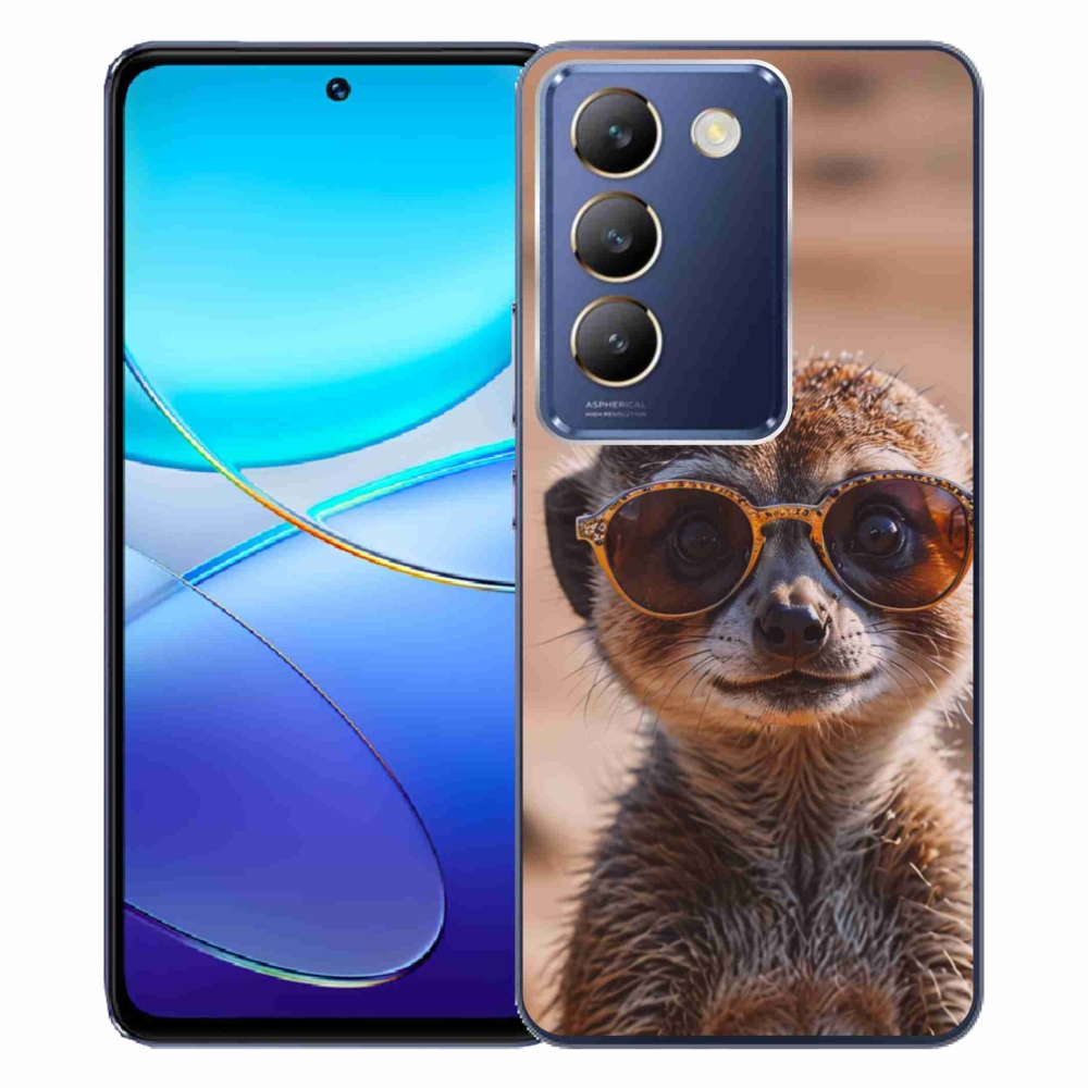Gelový kryt mmCase na Vivo V40 SE/5G - stylová surikata