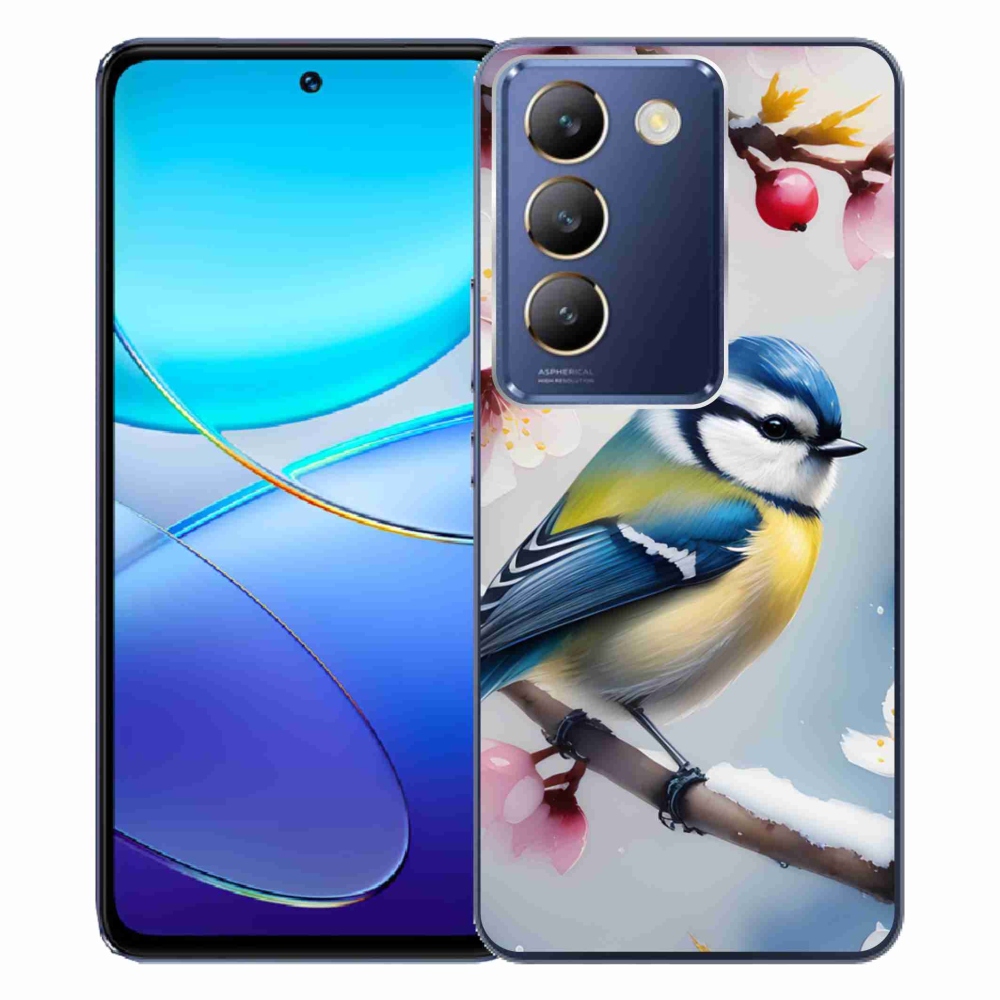 Gelový kryt mmCase na Vivo V40 SE/5G - sýkorka