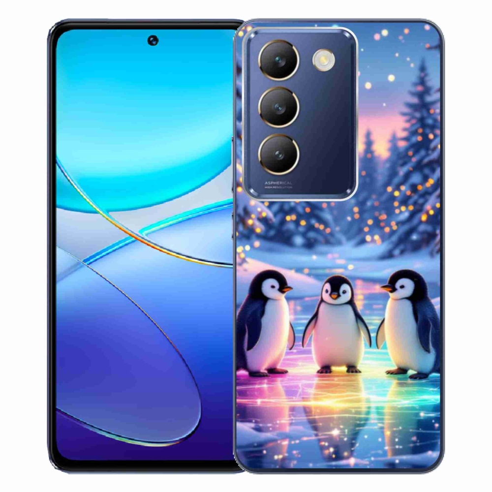 Gelový kryt mmCase na Vivo V40 SE/5G - tučnáci
