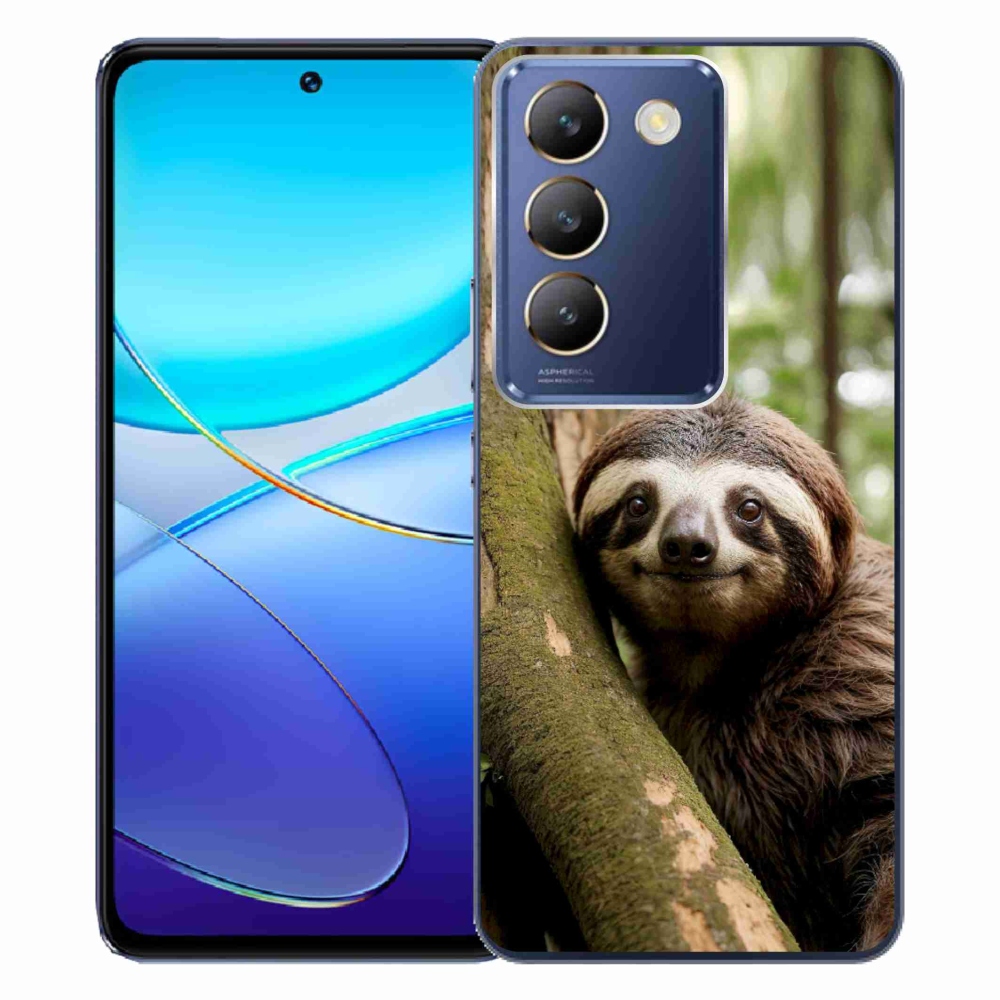 Gelový kryt mmCase na Vivo V40 SE/5G - usměvavý lenochod
