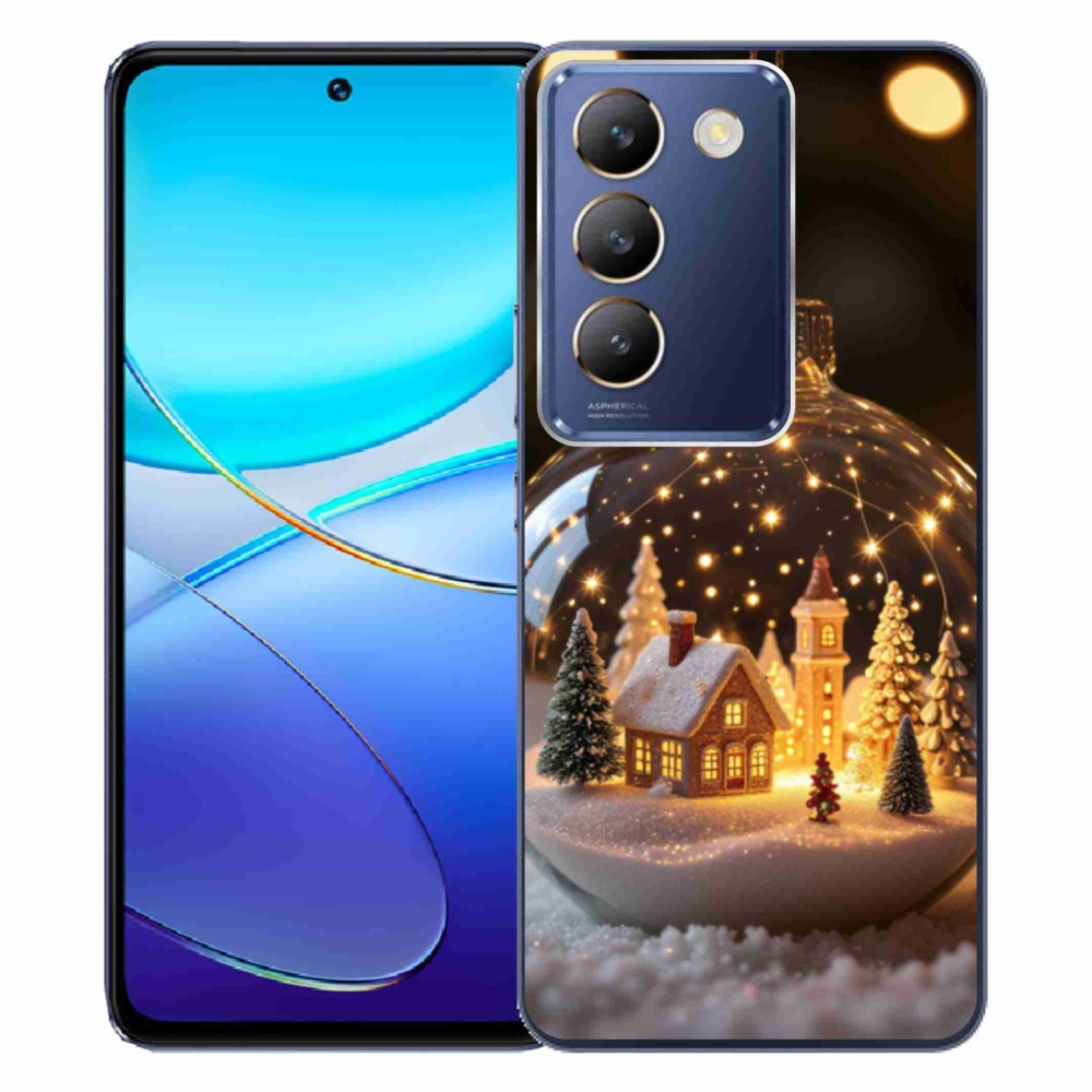 Gelový kryt mmCase na Vivo V40 SE/5G - vánoční koule 3