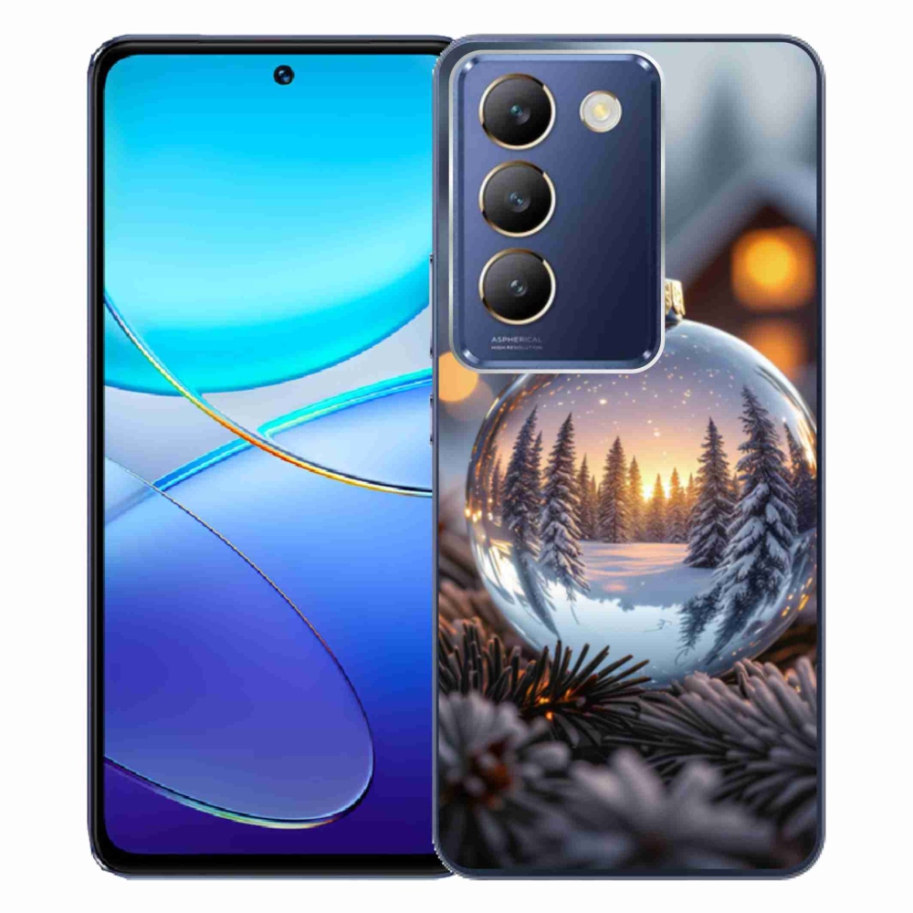 Gelový kryt mmCase na Vivo V40 SE/5G - vánoční ozdoba